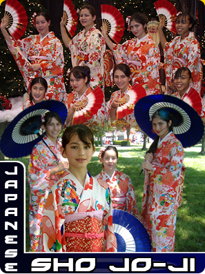 Sho jo-ji Japanese Dancers