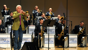 Airmen of Note performing with Johnny Carson's legendary band leader, Doc Severinson